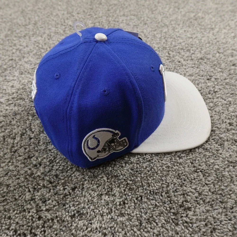 NEW Indianapolis Colts‎ Hat Cap Strap Back Blue NFL Football Pro Standard Mens